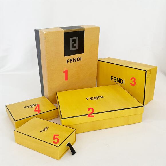FENDI Box Bundle 5 Boxes in Various Sizes - Picture 2 of 6